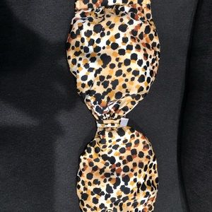 Leopard bathing suit top
